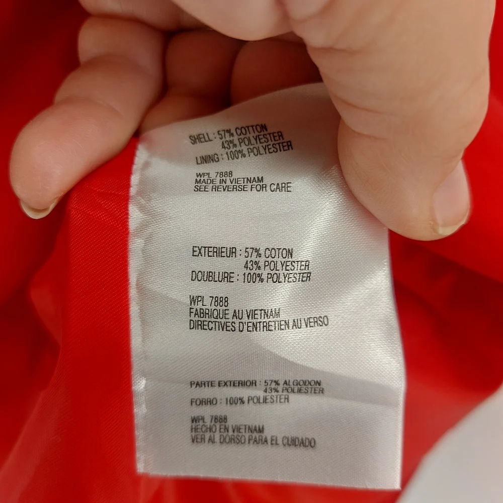Michael Michael Kors Red Trench Size XS - Picture 8 of 11